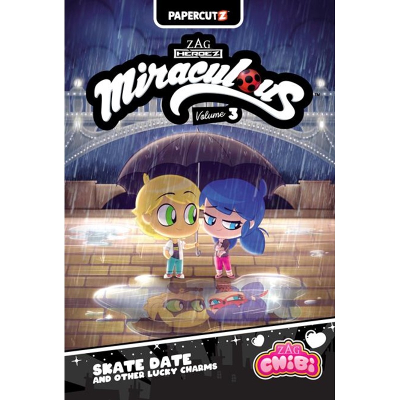 MIRACULOUS LADYBUG CHIBI TP VOL 03 SKATE DATE & OTHER LUCKY CHARMS (22 Oct Release)