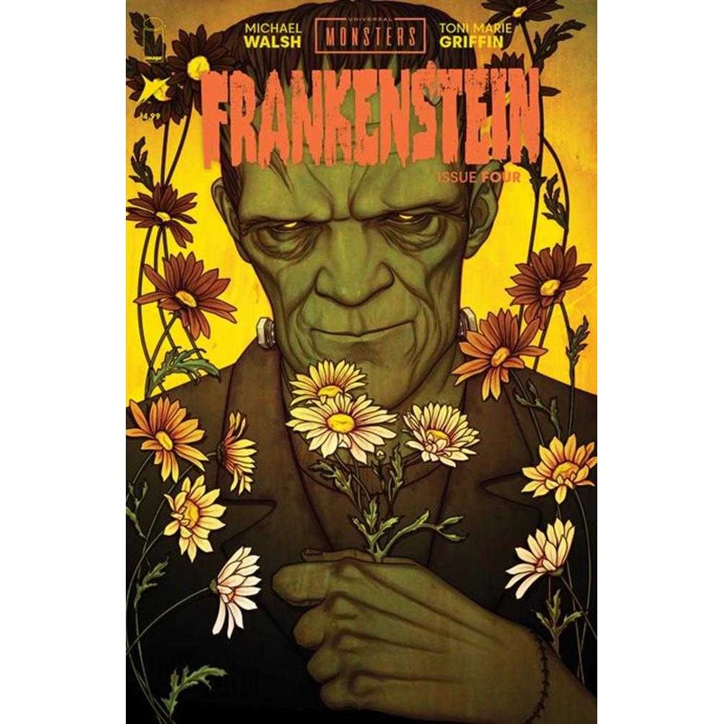 Universal Monsters Frankenstein #4 (Of 4) Cover B Frison