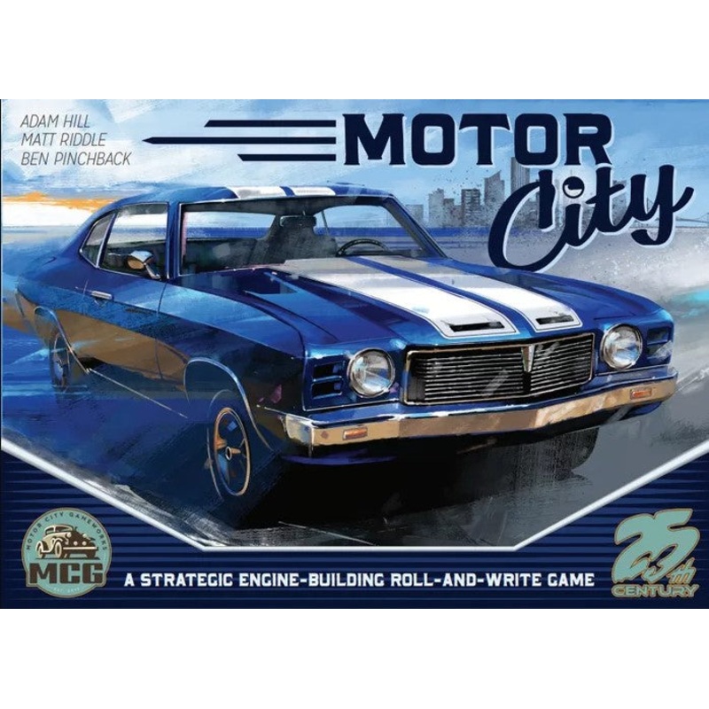 Motor City: A Roll & Write Game