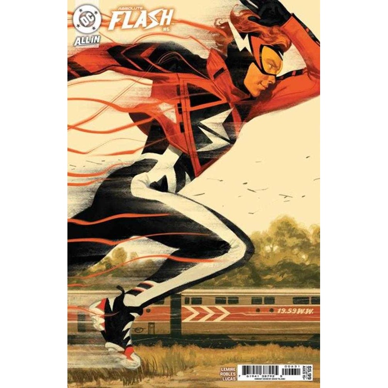 Absolute Flash #6 Cover B David Talaski Card Stock Variant