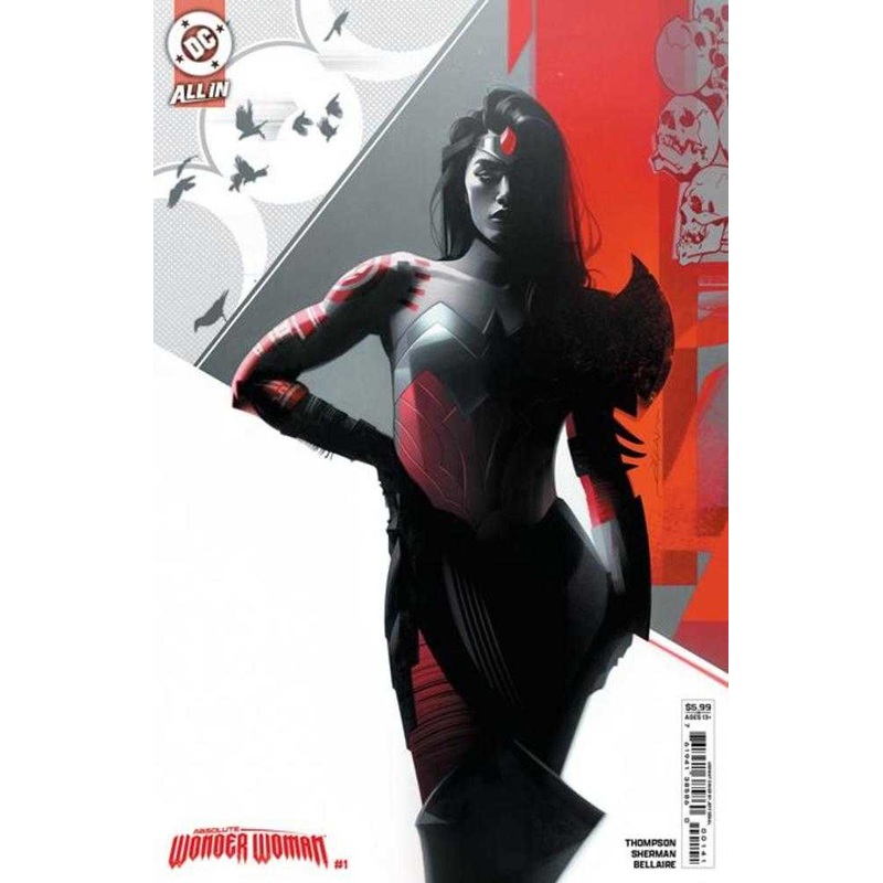 Absolute Wonder Woman #1 Cover D Jeff Dekal Card Stock Variant *one copy per customer*