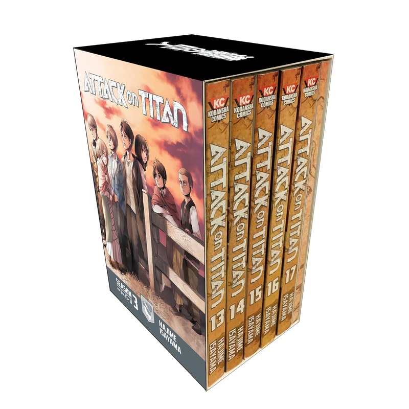 Attack on Titan: Season 03, Part 01 Manga Box Set