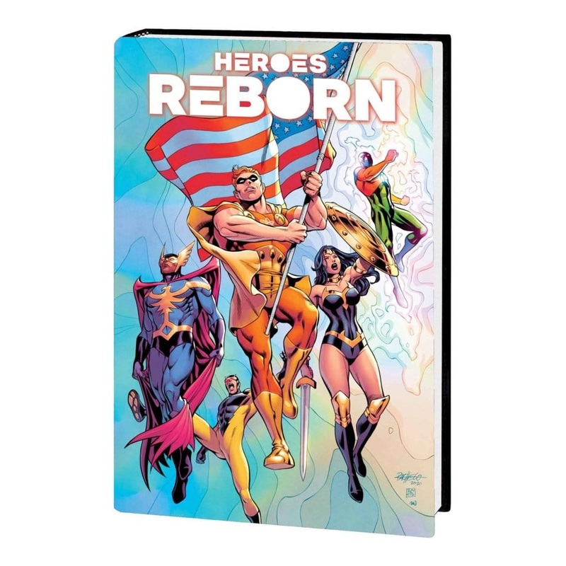 HEROES REBORN: AMERICAS MIGHTIEST HEROES OMNIBUS HC PACHECO COVER [DM ONLY]