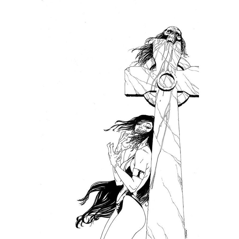 VAMPIRELLA TRIAL OF THE SOUL ONE SHOT 1:10 SEARS INCV
