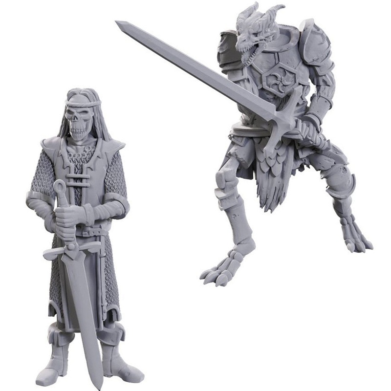 D&D Nolzur’s Marvelous Unpainted Minis: 50th Anniversary – Skeleton Knights