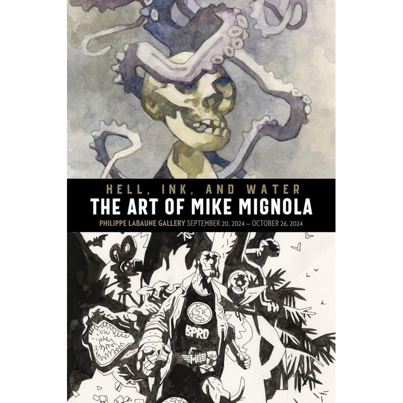 Hell, Ink & Water: The Art Of Mike Mignola HC