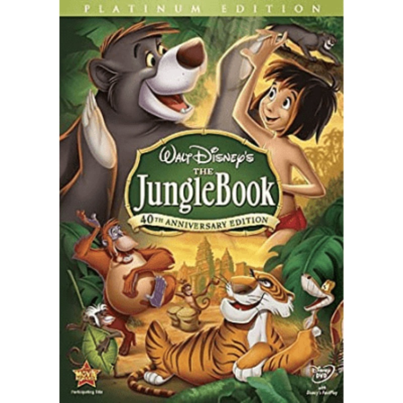 Jungle Book 40th Anniversary DVD