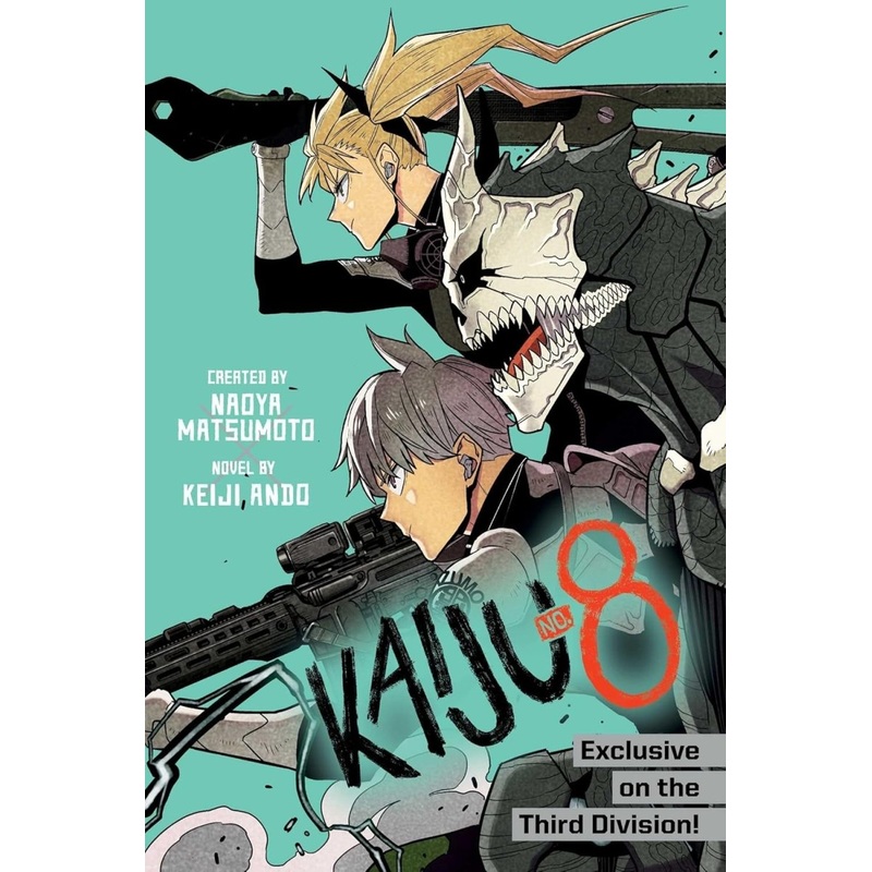 Kaiju No 8 Exclusive On Third Division Light Novel
