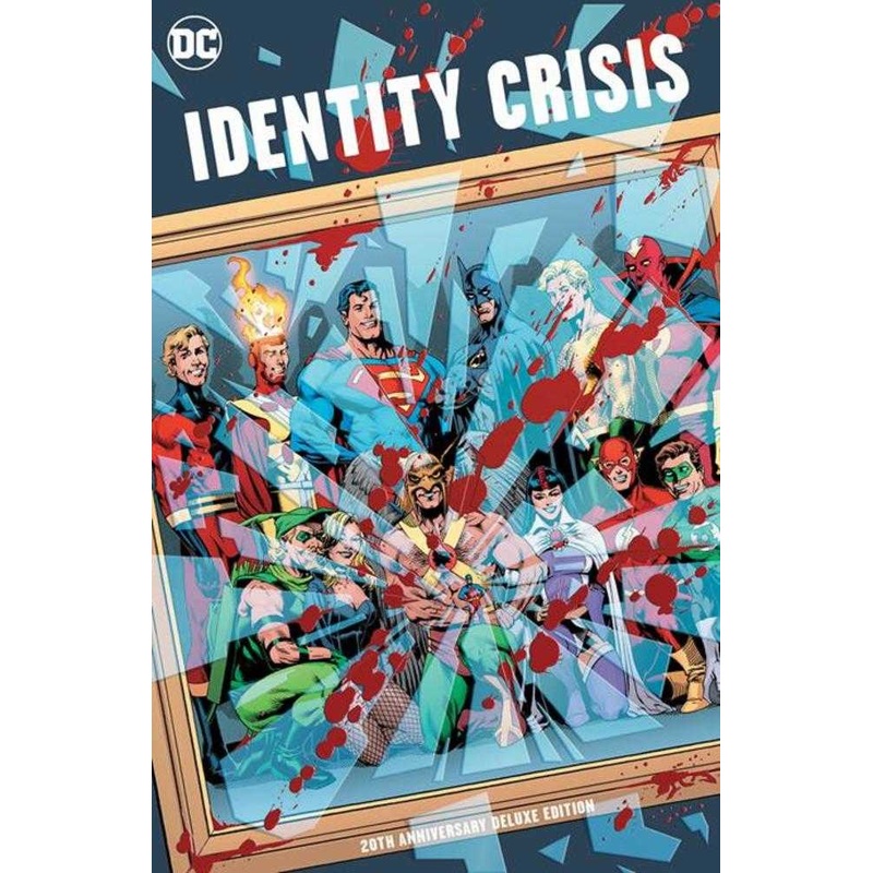 Identity Crisis 20th Anniversary Deluxe Edition Hardcover Direct Market Exclusive Rags Morales Variant Cover