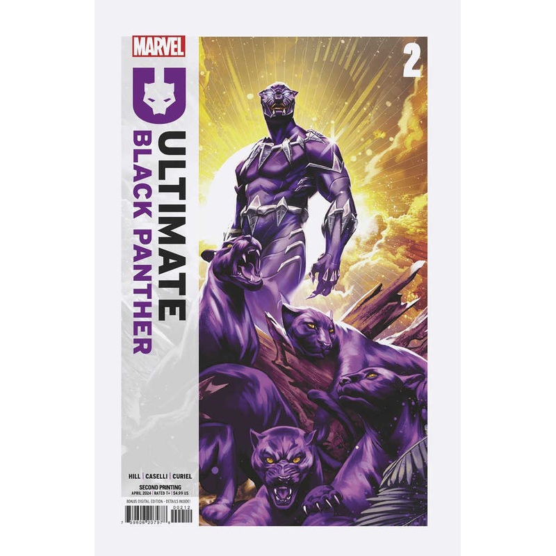 Ultimate Black Panther #2 Mateus Manhanini 2nd Print Variant