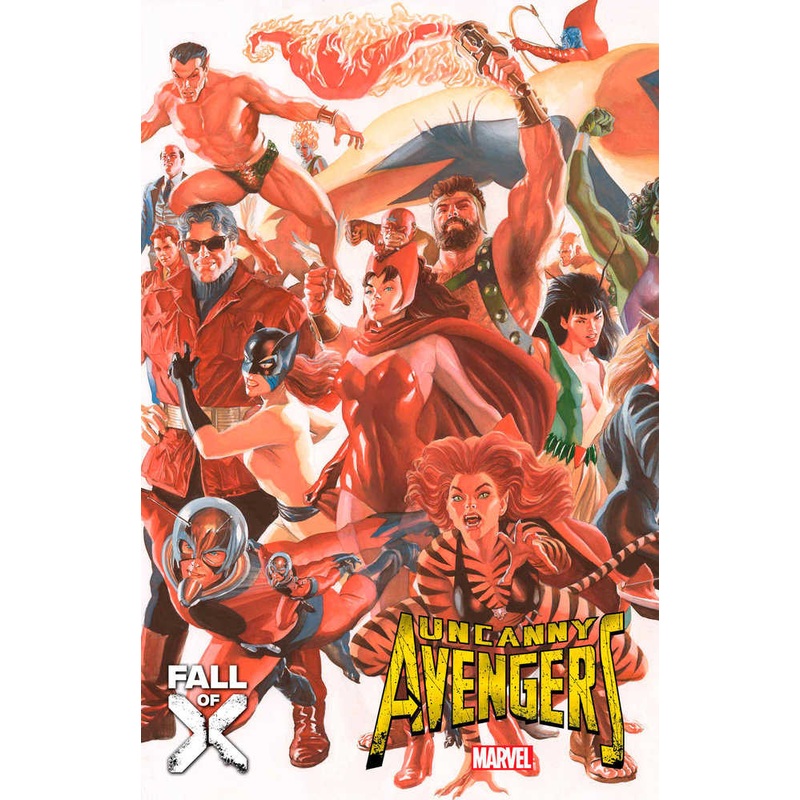 Uncanny Avengers #1 Alex Ross Connecting Avengers Variant Part A [G.O.D.S., Fall]