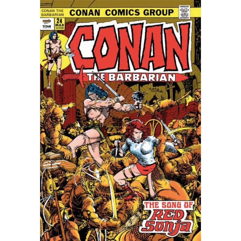 Conan The Barbarian: The Original Comics Omnibus Direct Market Edition HC Vol 01