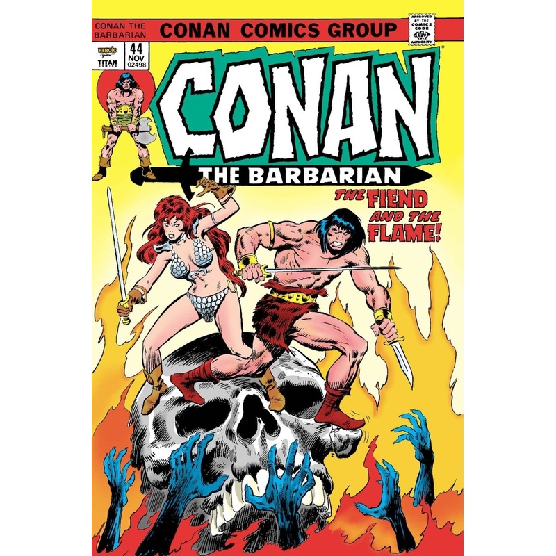 Conan The Barbarian: The Original Comics Omnibus Direct Market Edition HC Vol 02