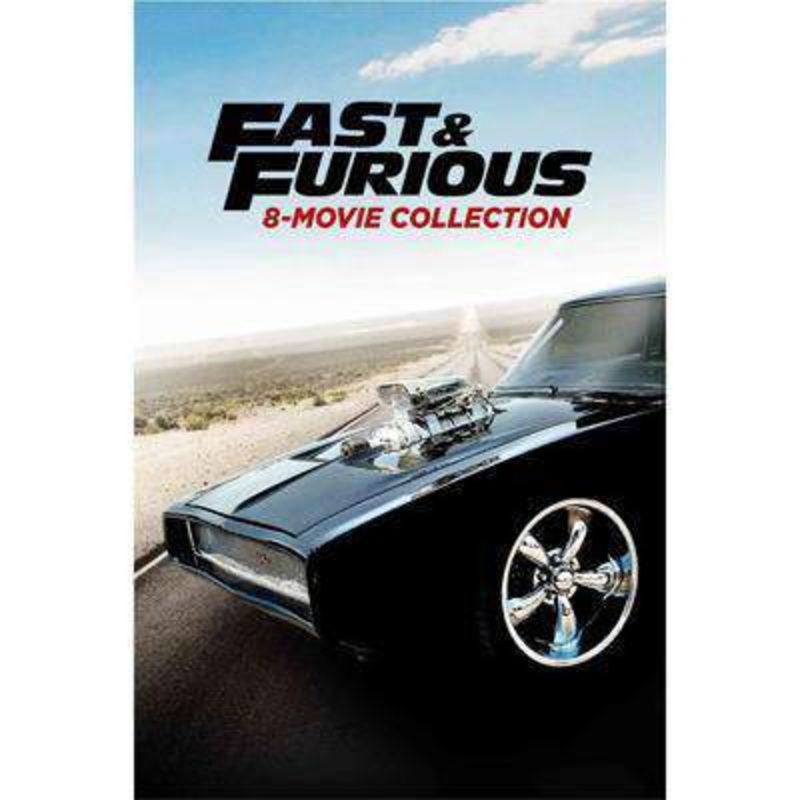 Fast & Furious DVD Collection Includes All 8 Movies!