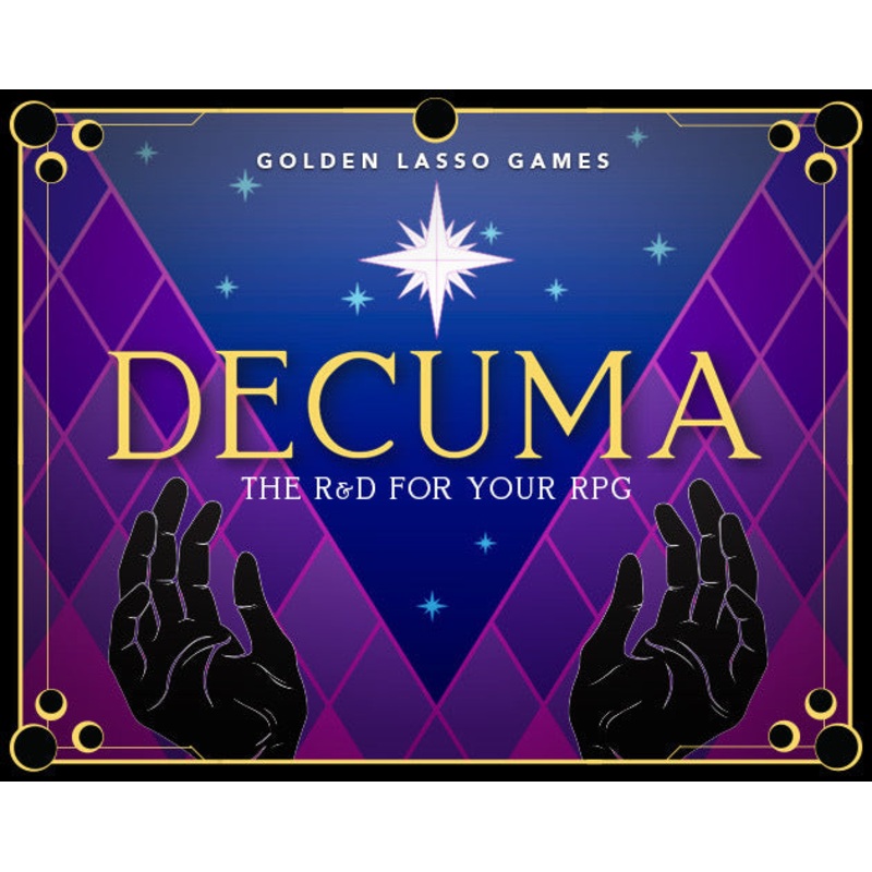 Decuma: the R&D for your RPG