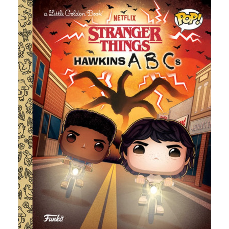 FUNKO STRANGER THINGS ABC LITTLE GOLDEN BOOK HC (08 Jul Release)