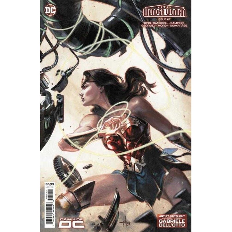 Wonder Woman #2 Cover D Gabriele Dell Otto Artist Spotlight Card Stock Variant