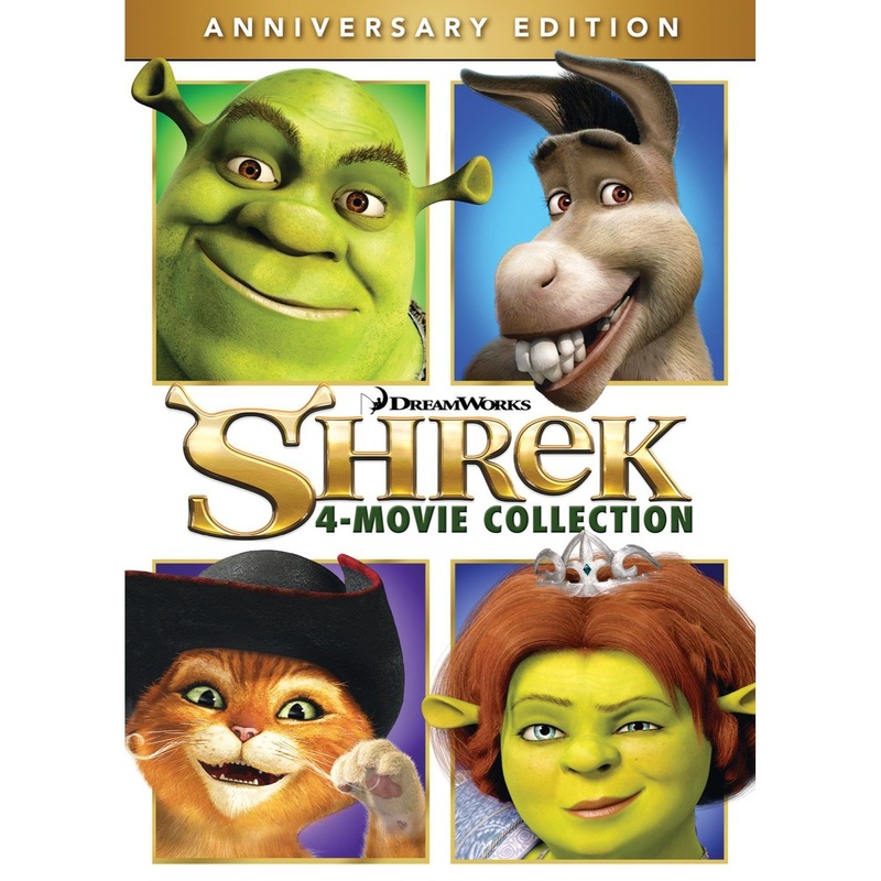 Shrek 4 Movie Collection DVD Set