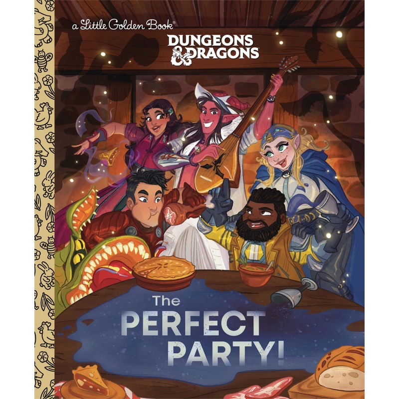 The Perfect Party! (Dungeons & Dragons) (Little Golden Book)
