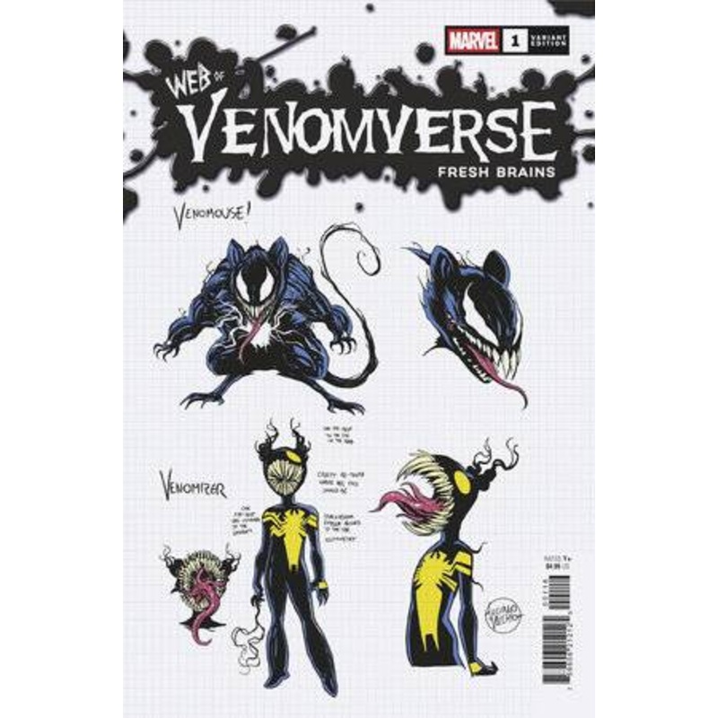 WEB OF VENOMVERSE FRESH BRAINS #1 INCV 1:10 VECCHIO VAR