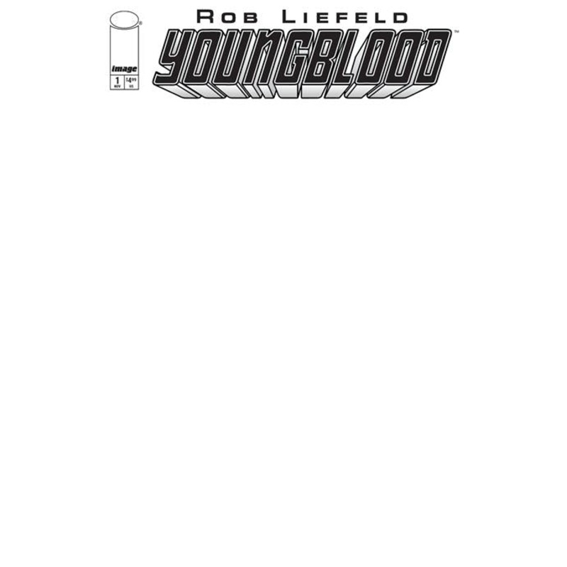YOUNGBLOOD #1 (2025) CVR G BLANK SKETCH VAR (05 Nov Release)