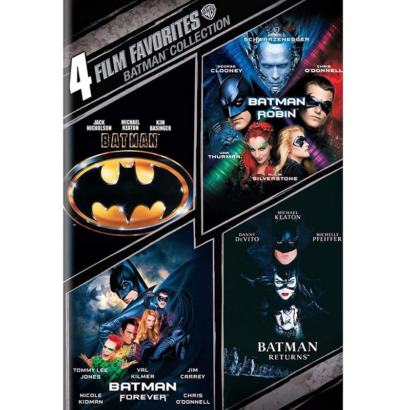 Batman Four Film Favorites Collection on DVD