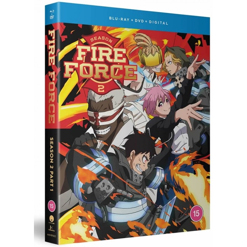 Fire Force Season 2 Part 1 – Blu-ray/DVD