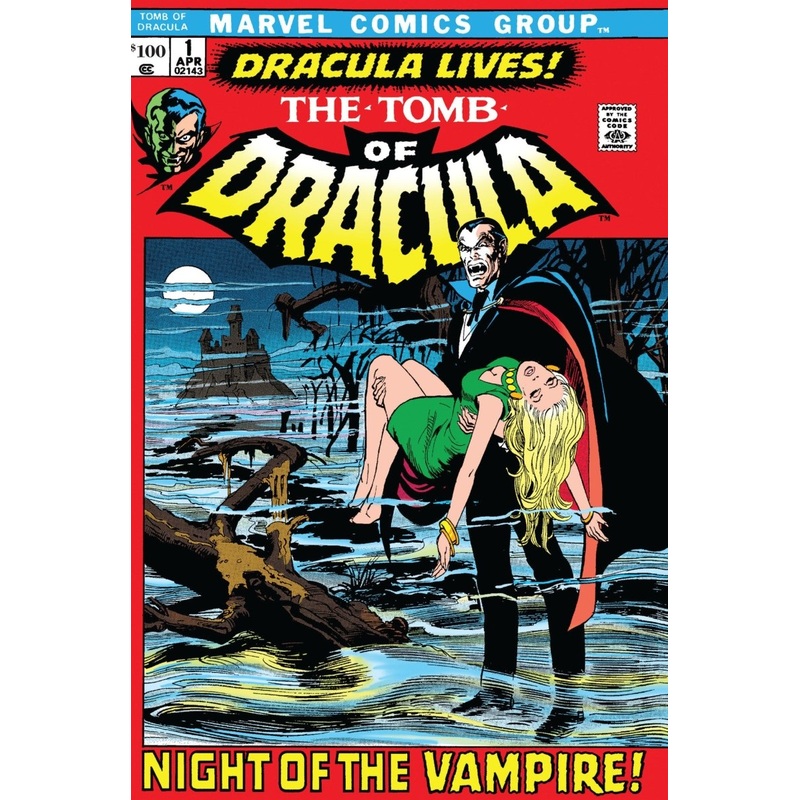 Tomb Of Dracula Omnibus Vol. 1 Neal Adams Cover HC [New Printing 2] *PRE-ORDER*