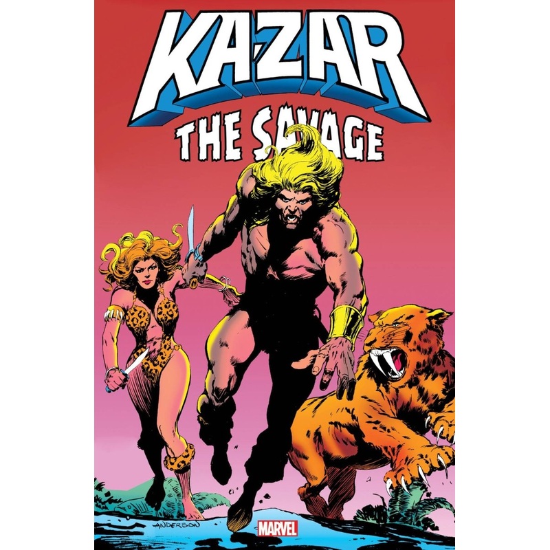 Ka-Zar Savage Omnibus HC Anderson First Issue Cover *OOP*