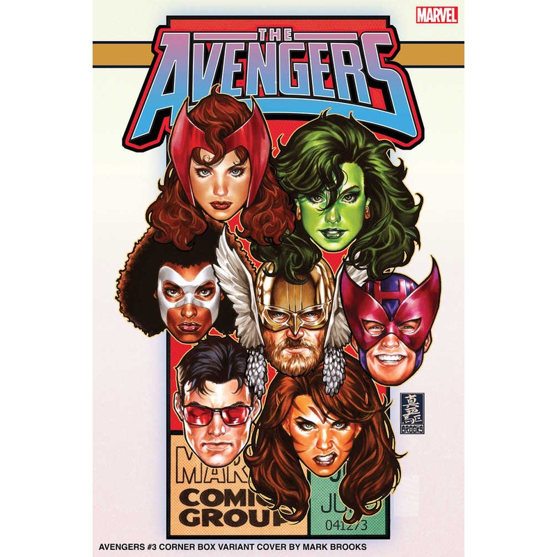 Avengers #3 Mark Brooks Corner Box Variant