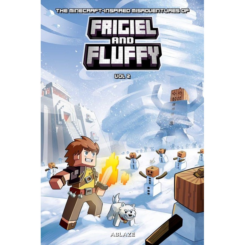 The Minecraft-inspired Misadventures of Frigiel and Fluffy Vol. 2 (Hardcover)