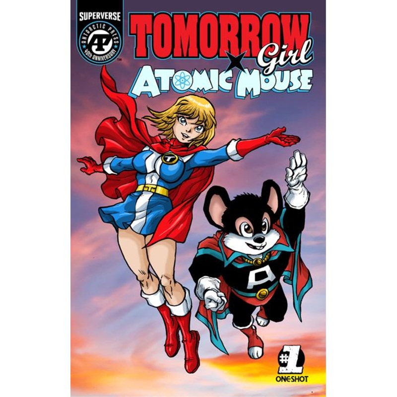 TOMORROW GIRL X ATOMIC MOUSE #1 CVR A BEN DUNN (ONE SHOT) (29 Oct Release)