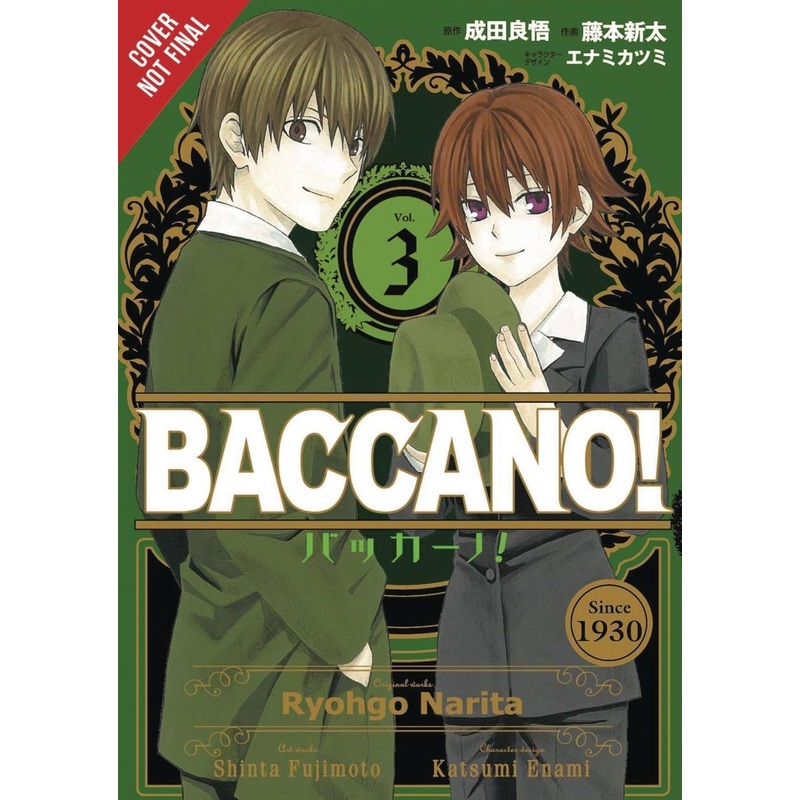 Baccano GN Vol 03 *DAMAGED*