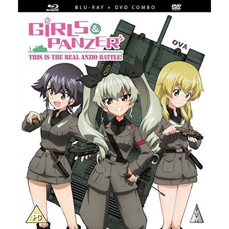 Girls und Panzer: This is the Real Anzio Battle OVA – Blu-ray/DVD
