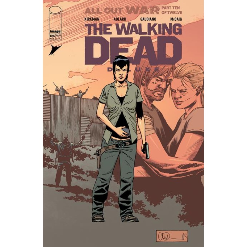 WALKING DEAD DELUXE #124 CVR B CHARLIE ADLARD & DAVE MCCAIG VAR (MR) (05 Nov Release)