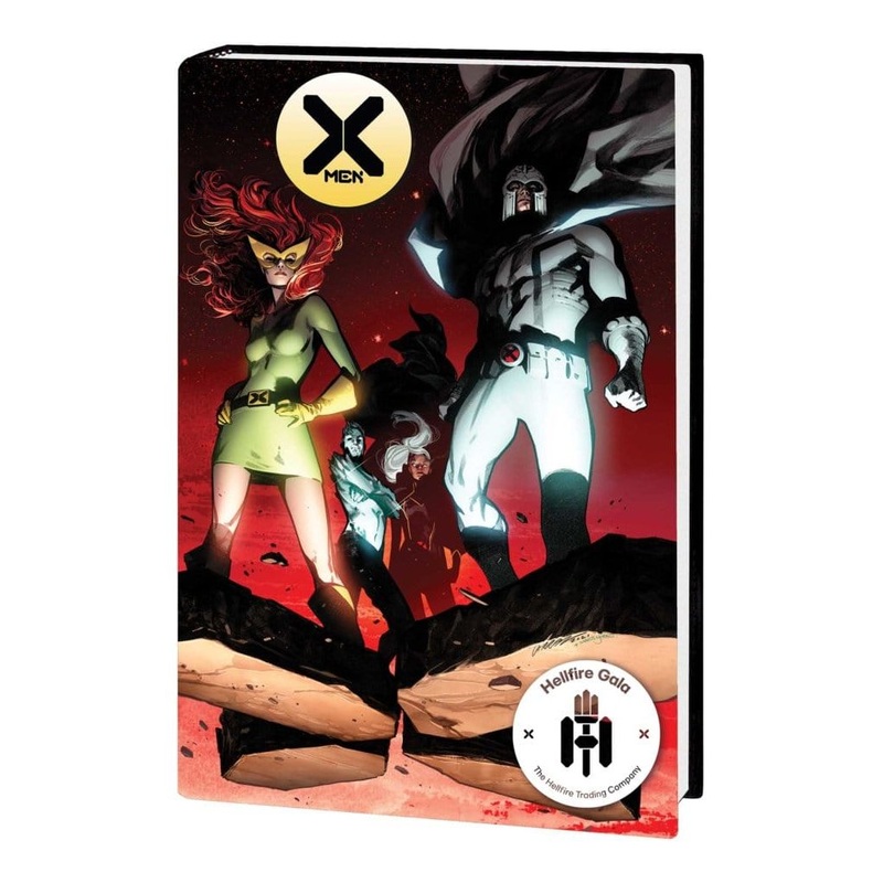 X-MEN: HELLFIRE GALA  THE RED CARPET COLLECTION HC LARRAZ COVER