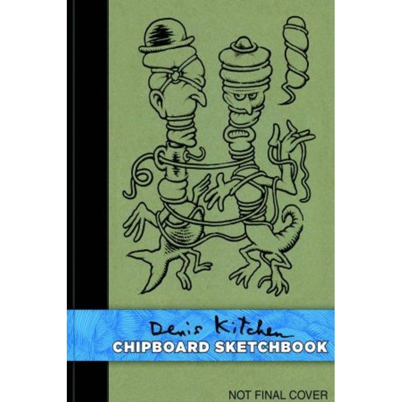 enis Kitchen’s Chipboard Sketchbook (Hardcover)