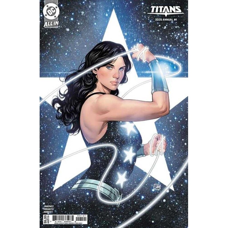 Titans 2025 Annual #1 (One Shot) Cover B Daniel Sampere Card Stock Variant