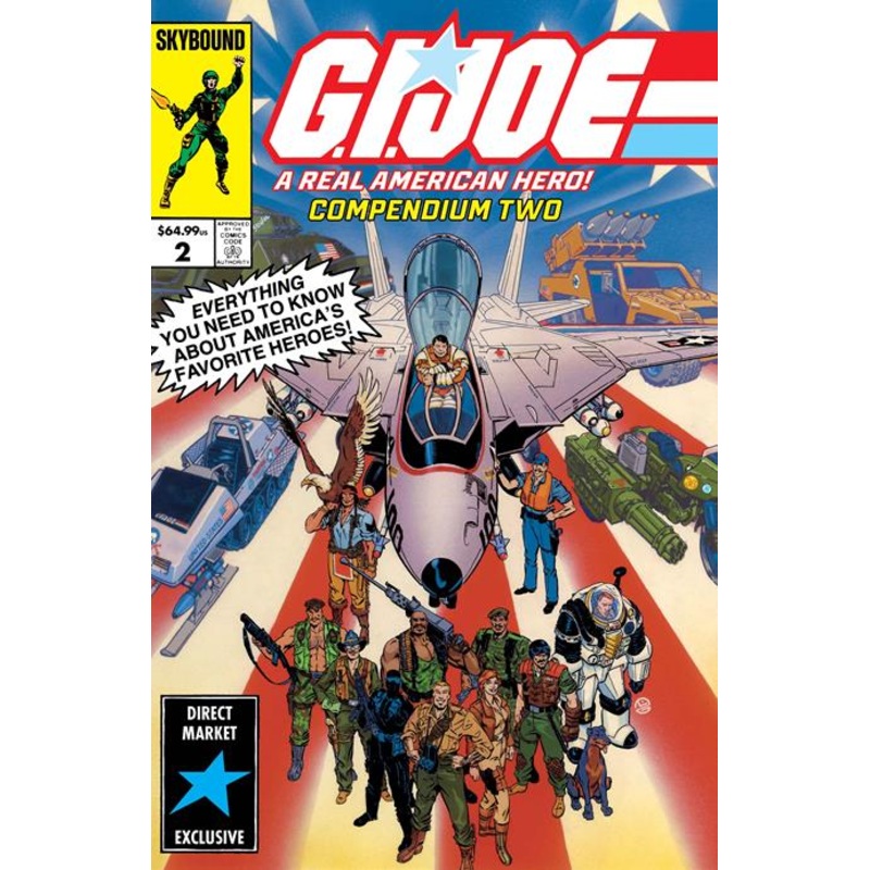 G.I. Joe A Real American Hero Compendium TP Book 02 Direct Market Exclusive Andy Kubert & Laura Martin Cover *PRE-ORDER*