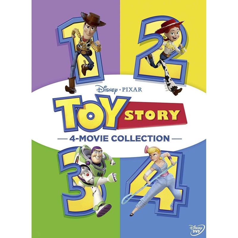 Walt Disney’s Toy Story 1-4 Movie Collection DVD