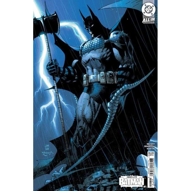 Absolute Batman #1 Cover C Jim Lee Card Stock Variant *One per Customer*