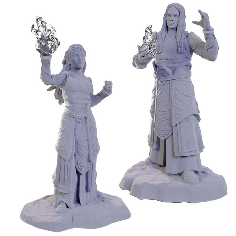 D&D Nolzur’s Marvelous Unpainted Minis: W22 Elf Wizards