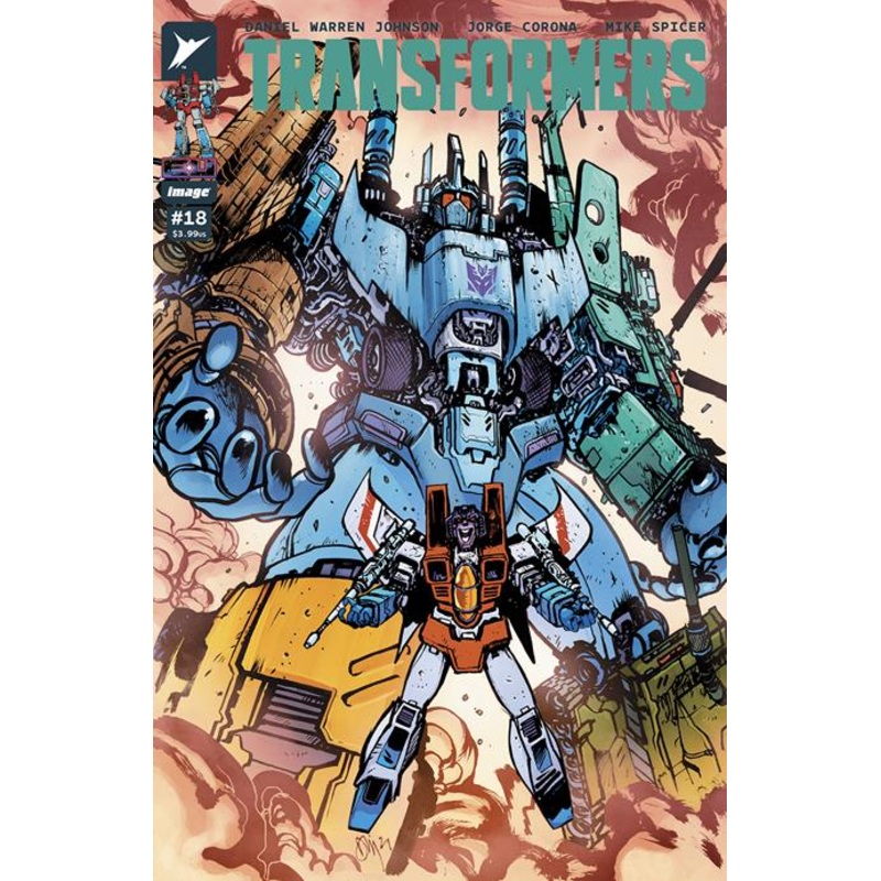 TRANSFORMERS #18 CVR A DANIEL WARREN JOHNSON & MIKE SPICER This only, one comic book.