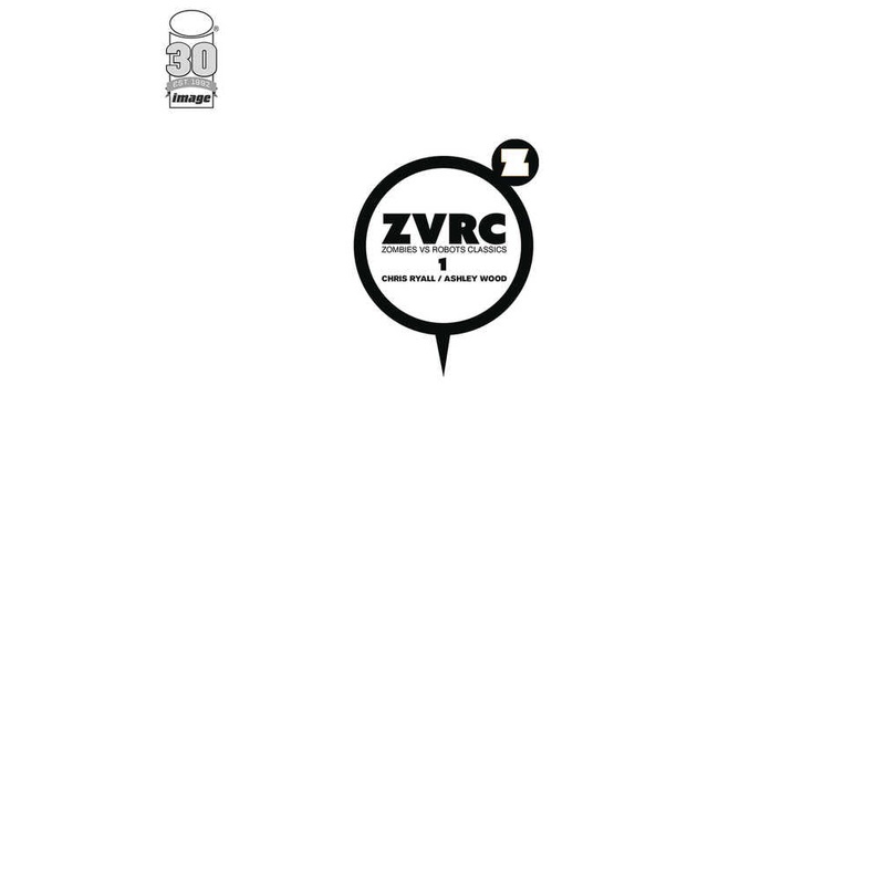 Zvrc Zombies vs Robots Classic #1 (Of 4) Cover C Blank Cover (Mr