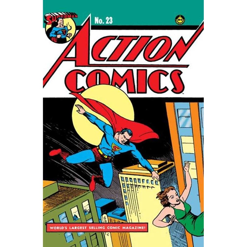 Action Comics #23 Facsimile Edition Cover B Joe Shuster Foil Variant
