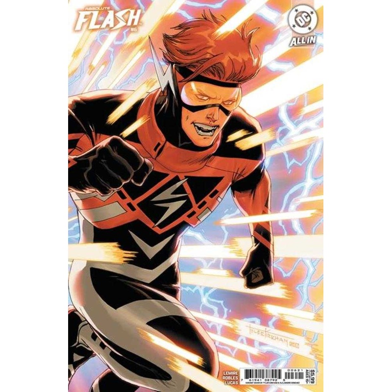 Absolute Flash #6 Cover C Tyler Kirkham Card Stock Variant