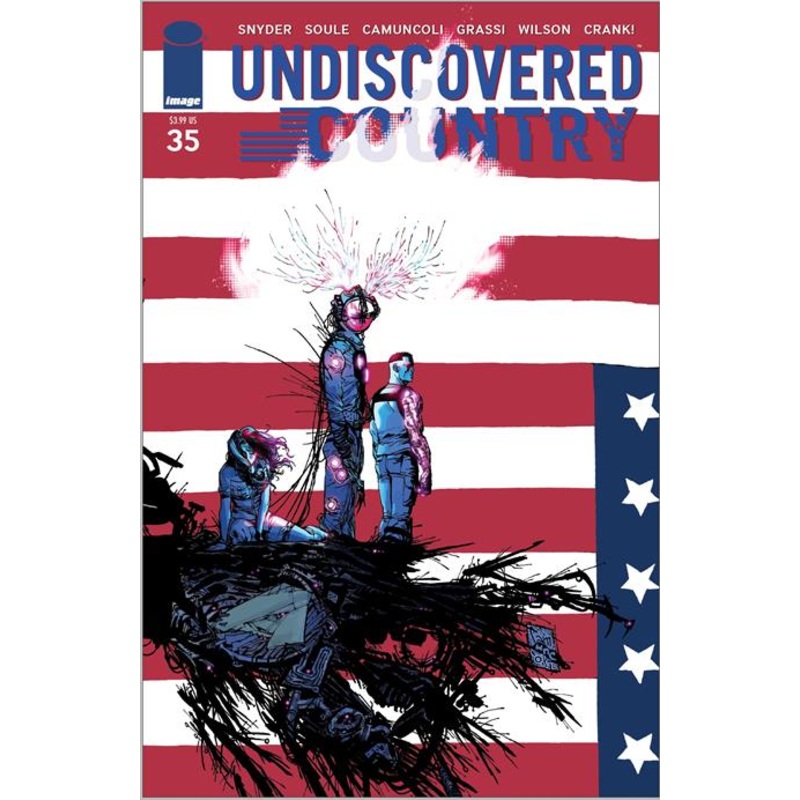 UNDISCOVERED COUNTRY #35 CVR A GIUSEPPE CAMUNCOLI (MR) (19 Nov Release) This only, one comic book.