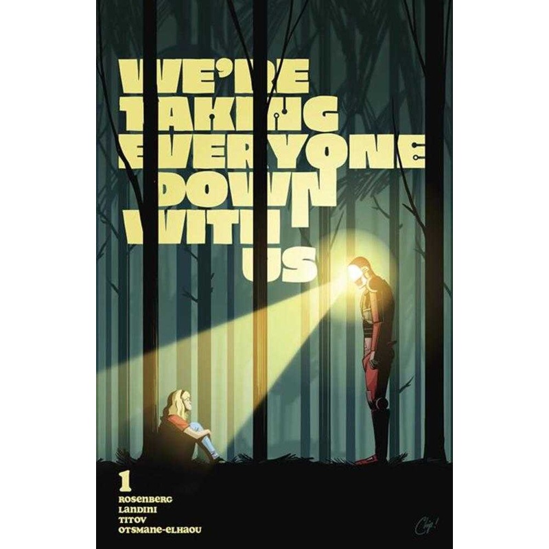 We’re Taking Everyone Down With Us #1 (Of 6) Cover D Chip Zdarsky 1:25 Ratio Variant (Mature)