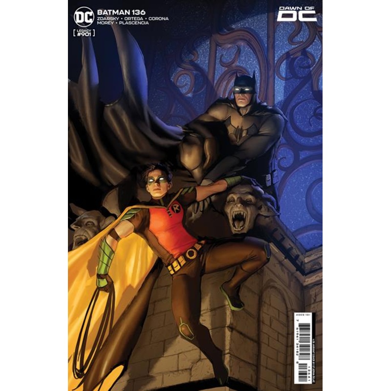 BATMAN (2016) #136 CVR F INC 1:25 STJEPAN SEJIC CARD STOCK VAR