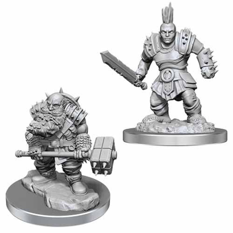D&D Nolzur’s Marvelous Unpainted Minis: W18 Duergar Fighters